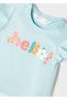 Turquoise Baby Girl Summer T-Shirt - Set of 2, Short Sleeve - 4