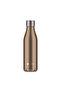 500ml Brass Steel Thermos - Thermal Insulated