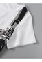 Beyza Headphone Detail Printed Summer Children's T-Shirt Shorts Set - 3