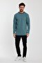 Crew Neck Garnished Sweatshirt (E22-72300) - 4