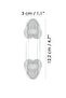 10 Pcs Mini Cabinet Door & Drawer Lock - Baby Child Safety Safety Protection Multipurpose Lock - 4