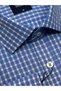 Men Regular Fit Plaid Blue Shirt 3760m - 2