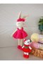 Toy Bunny Baby and Hellokitty Sleeping Commander (Hand Knitted) - 7