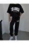 Women's Los Angeles Printed Oversize Bottom Top Summer Suit - 2