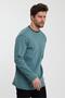 Crew Neck Garnished Sweatshirt (E22-72300) - 3