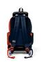 Kids Colorful Striped Three Compartment School Backpack with Squeegee 23982 - 4