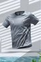 Fusto Micro Polyester Slim Fit Performance Men's Athletic T-Shirt