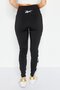Women Sportswear Fit Yoga Tights, Black - 3