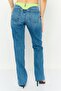 Women D-Escription Slim Fit Solid Non Stretchable Denim Jeans, Blue - 4
