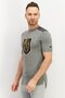 Men Sportswear Fit Embroidered Logo Outdoor T-Shirt, Grey - 2