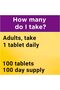 Iron High Potency Ferrous Sulfate Iron Supplement 45 mg 100 Tablets - 8