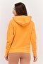 Women Sportswear Fit Long Sleeves Training Sweatshirt, Orange - 4