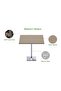 Bar Table Square Base 16 Seater Cocktail Bistro Table for Pub_Linen - 2