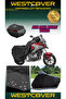 Arora Mojito Pro S Motorcycle Canvas Protection Cover Rear Bag Compatible Black