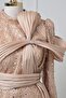 تول ذهبي مفصل مطرز A.5039 - 5
