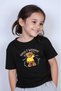 Don'T Worry Printed Girls' Short Sleeve T-Shirt - 2