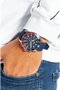 Men 2011154 Rubber Strap Watch 40 mm, Navy - 2
