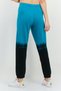 Women Sportswear Fit Outdoor Jogger Pants, Teal Green - 3