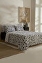 Amour Bliss Black Single 100% Cotton Duvet Cover - 2
