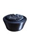 Luxury Black Velvet Yellow - Imam Yellow, Cube, Fes, Skullcap, Hat - S097 - 4