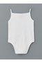 Lcw Baby Square Neck Strap Baby Girl Snap Body 3Pcs - 4