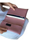Flexible Fabric Powder Pink Book Cover and Book Protector