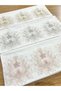 3 Piece French Laced Dowry Holder 50x90 Velvet Hand and Face Towel