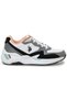 Base. Polo Assn. Husky Wmn 4Fx Women's White-Black-Salmon Sneaker Shoes - 2