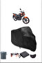 غطاء دراجة نارية أسود ARORA Ar 06Z 250 مقاوم للماء