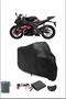 Black Yuki Yk250-21 R-Samurai Waterproof Durable Motorcycle Cover