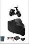 BLACK YAMAHA Bw'S 50 WATERPROOF DURABLE MOTORCYCLE COVER