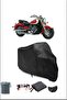 Black Yamaha Royal Star Xvz 1300 Waterproof Proof Proof Motorcycle Cover