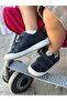 Drive Double Velcro Leather Boys' Shoes Navy Blue - 7
