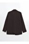 Lcw Vision Brown Women's Blazer Jacket - 6