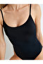 Basic Swimsuit U Collar Thin Straps - 5