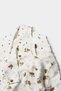 Bee and Small Bee Print 2-Piece Cotton Baby Romper with Booties - 3