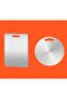 Stainless Steel Cutting Board - Set of 2 (25X25-24X34 cm), 2 Pcs High-End Quality - 3