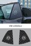 Volkswagen T-Cross Compatible Butterfly Glass Sticker Set - Vw Logo - 4