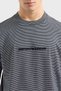 Striped 100% Cotton Regular Fit Crew Neck T-Shirt Men's t Shirt Em000824 Af12927 F00 - 4
