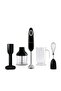 50's Style Retro Black Blender Set Hb22Bleu