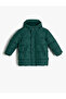 Inflatable Coat with Hood and Pocket Detail