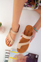 Women's Orthopedic Soft Sole Flip Flop Anatomical Slippers Ald1000-0204 White White Nud