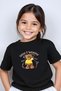 Worry Bear Printed Girls' Short Sleeve T-Shirt