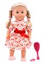 Elizabeth 14" Soft Doll with Sleeping Eyes, Outfit & Hair Accessories - Gift for 18+ Months