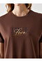 Lcw Vision Crew Neck Printed Women's T-Shirt (S5) - 3