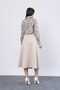 Women's Bell Model Non-Inner Balloon Skirt Puff Scuba Flared Flywheel Skirt - 3
