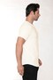 Men's Wide Neck 100% Cotton Loose T-Shirt - 4