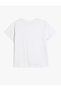 Crew Neck Short Sleeve Cotton Basic T-Shirt - 2