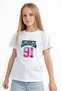 Generation 91 Printed Girls' Short Sleeve T-Shirt
