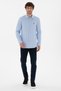 Men's Light Blue Long Sleeve Shirt 50291394 -Vr003 - 4